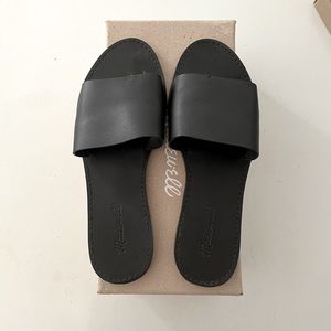 Madewell Boardwalk Post slide sandal
